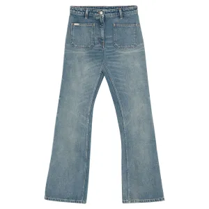 2-Pocket Denim Bootcut Pants