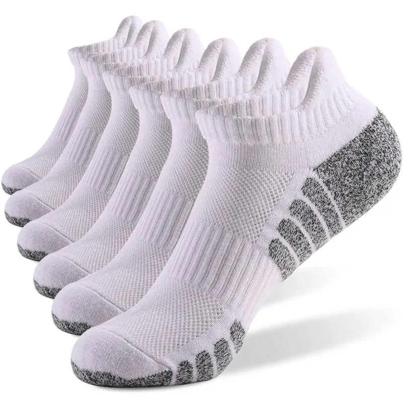 3pairs Thick Low cut Running Socks