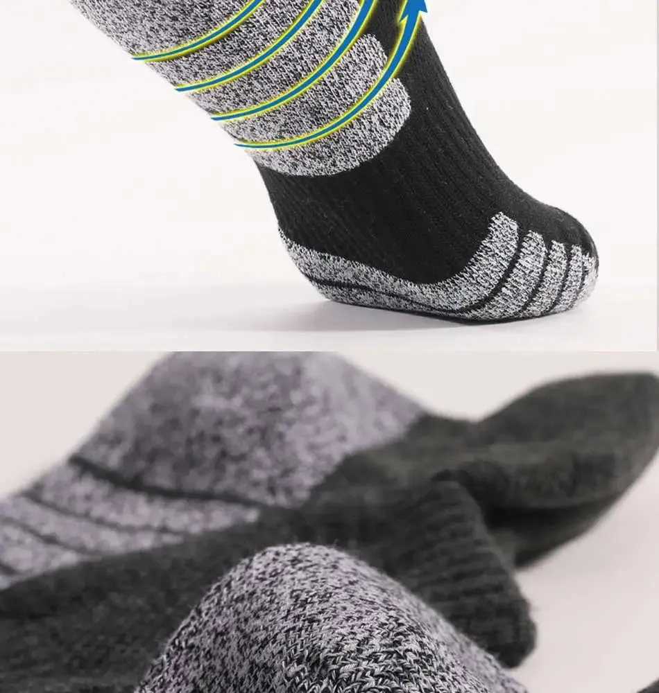 3pairs Thick Low cut Running Socks