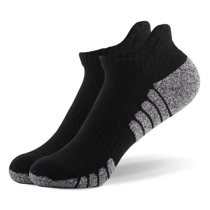 3pairs Thick Low cut Running Socks