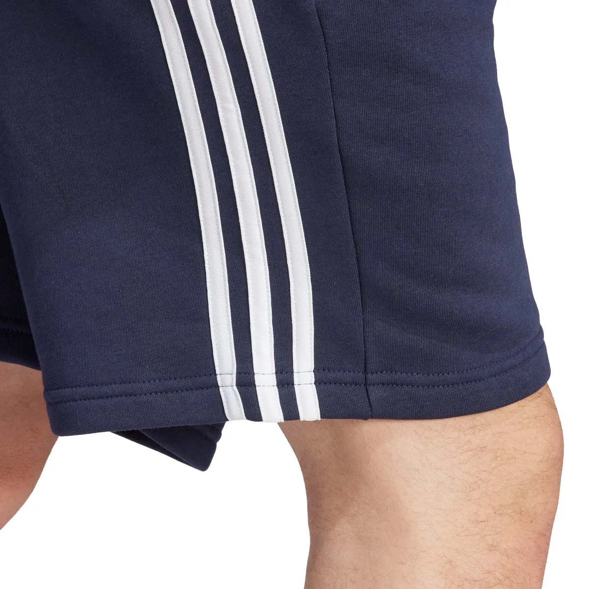 adidas Men's 3-Stripes Fleece Shorts