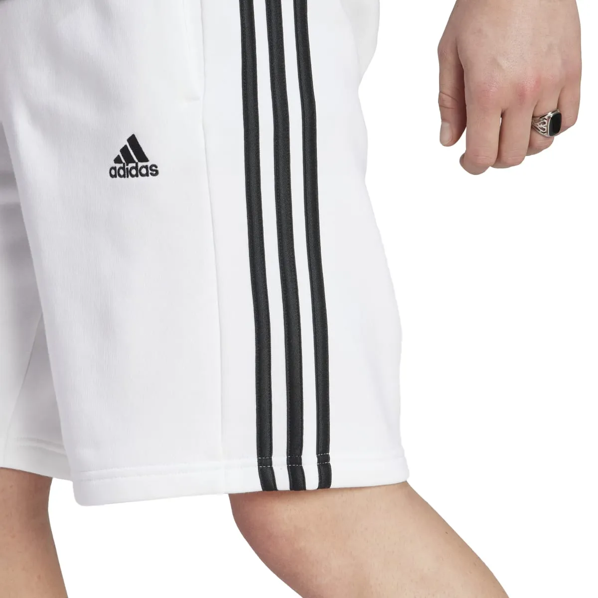 adidas Men's 3-Stripes Fleece Shorts