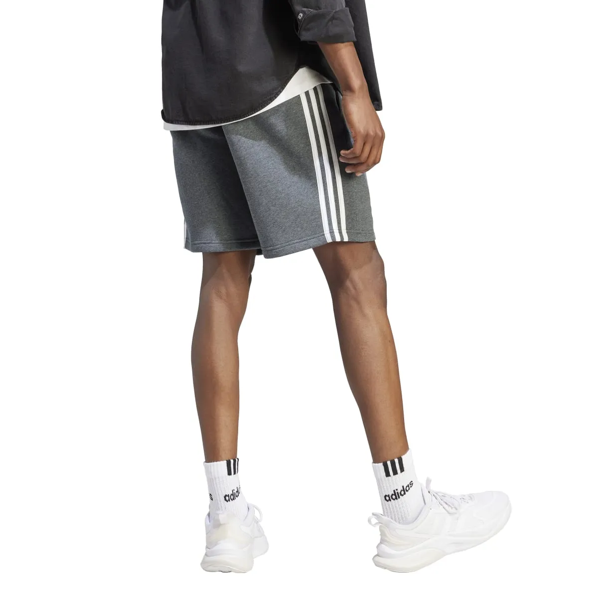 adidas Men's 3-Stripes Fleece Shorts