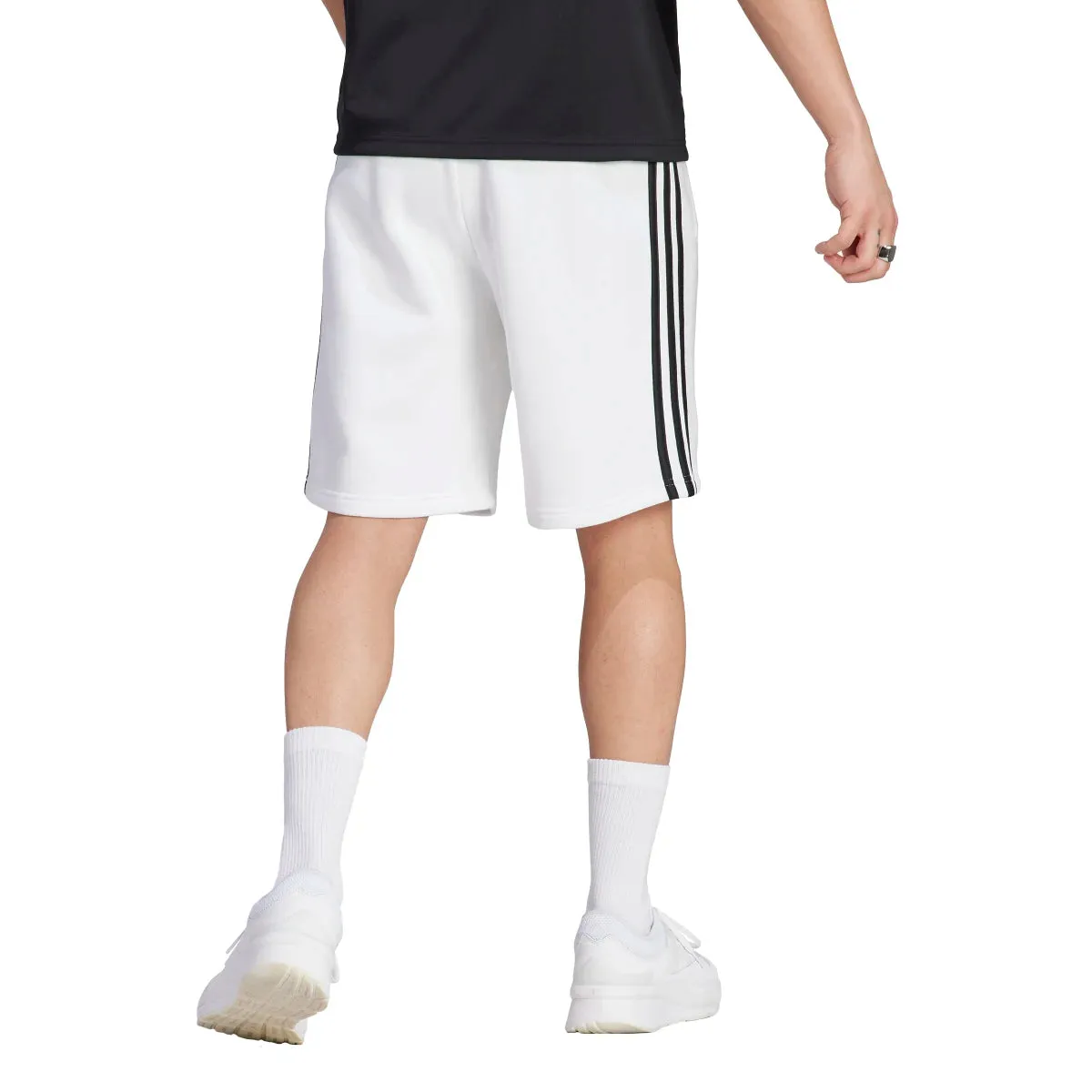 adidas Men's 3-Stripes Fleece Shorts