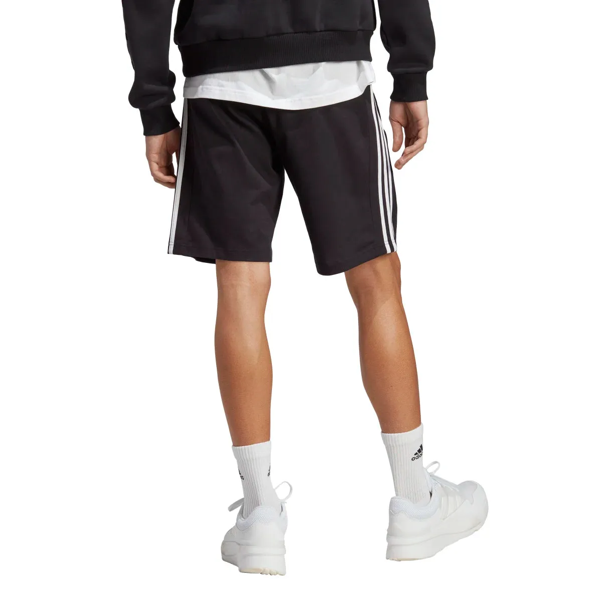 adidas Men's Essentials Single Jersey 3-Stripes Shorts