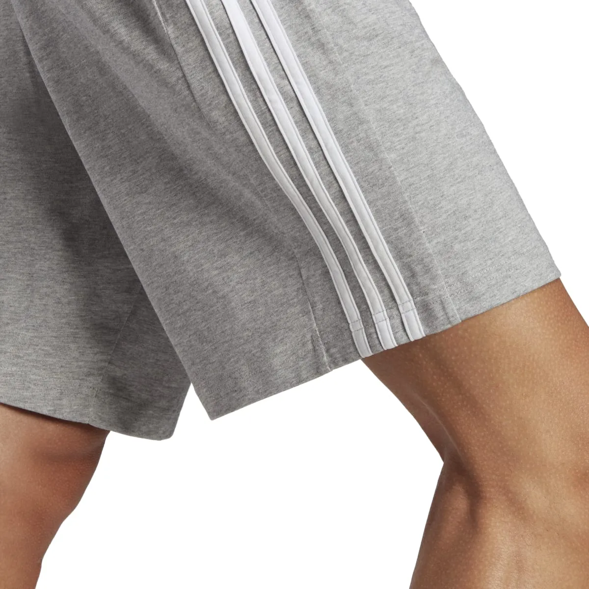 adidas Men's Essentials Single Jersey 3-Stripes Shorts