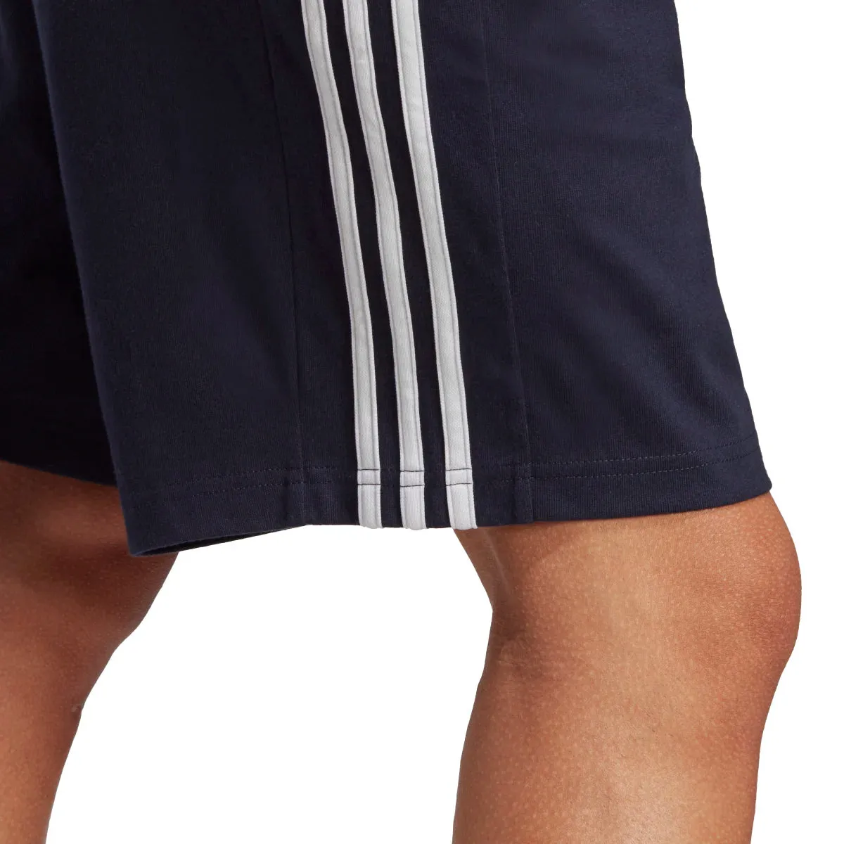 adidas Men's Essentials Single Jersey 3-Stripes Shorts