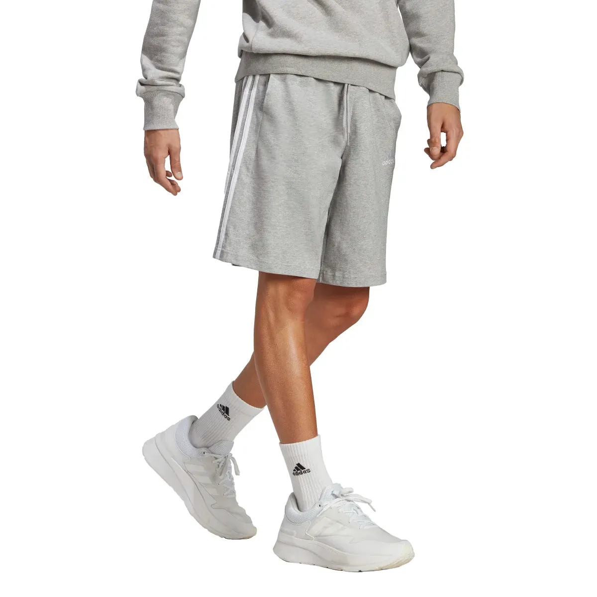 adidas Men's Essentials Single Jersey 3-Stripes Shorts