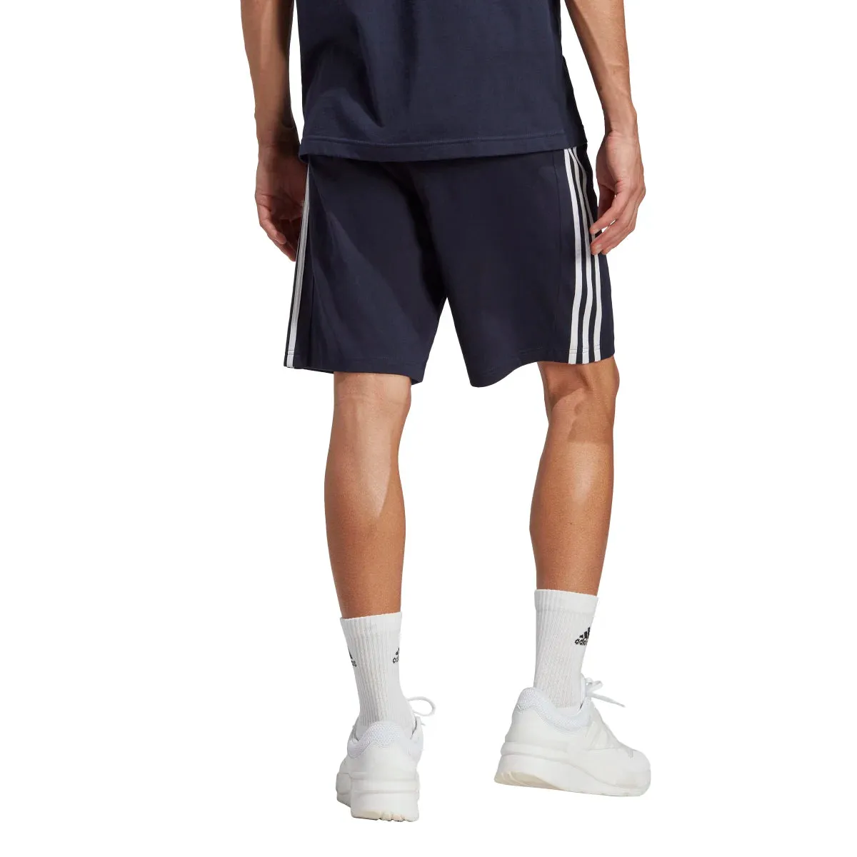 adidas Men's Essentials Single Jersey 3-Stripes Shorts