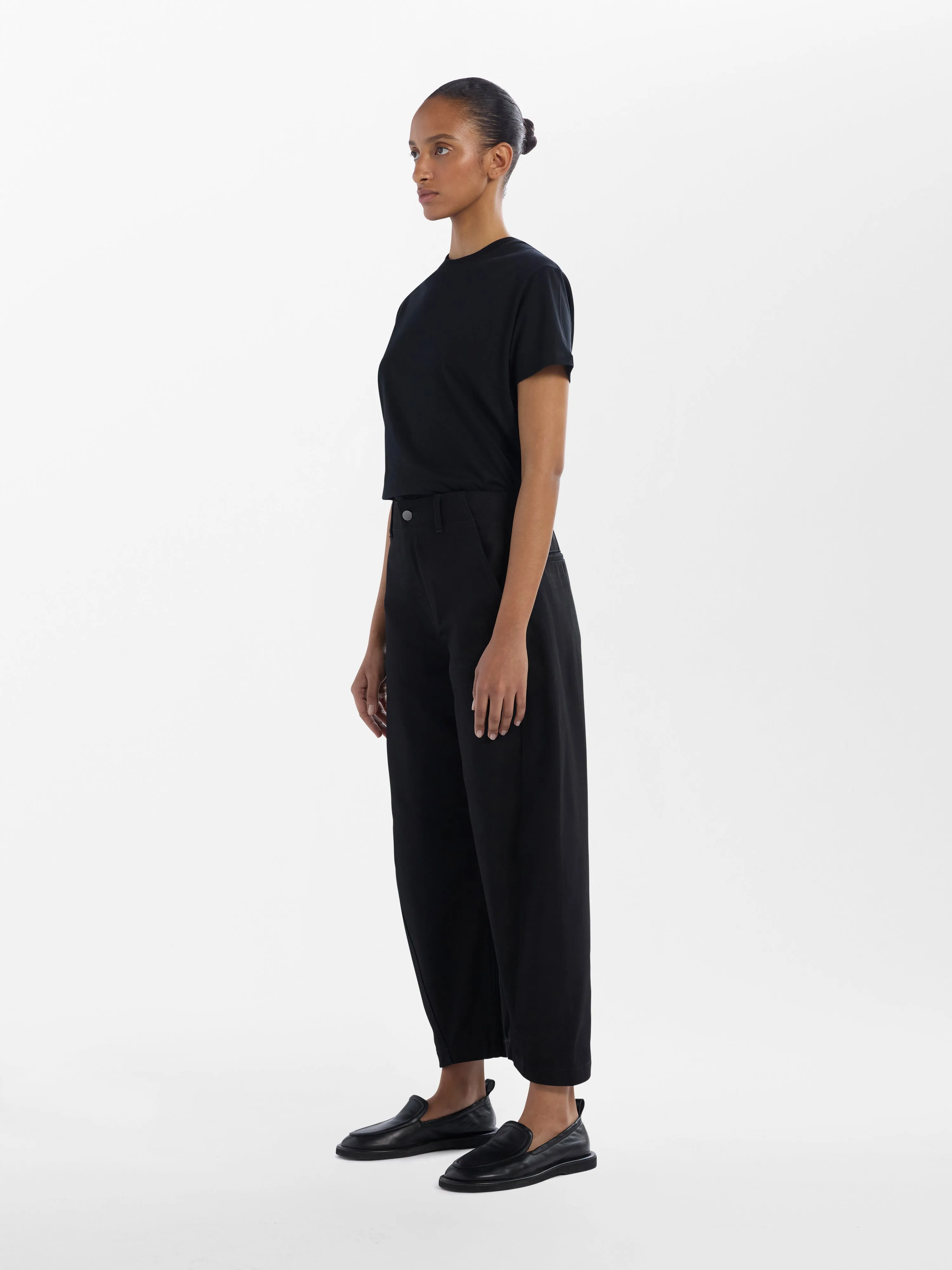 Akerman Denim Pant in Black