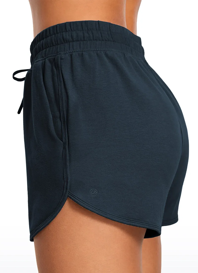 Amenity Mid Rise Sweat Shorts 3.5''