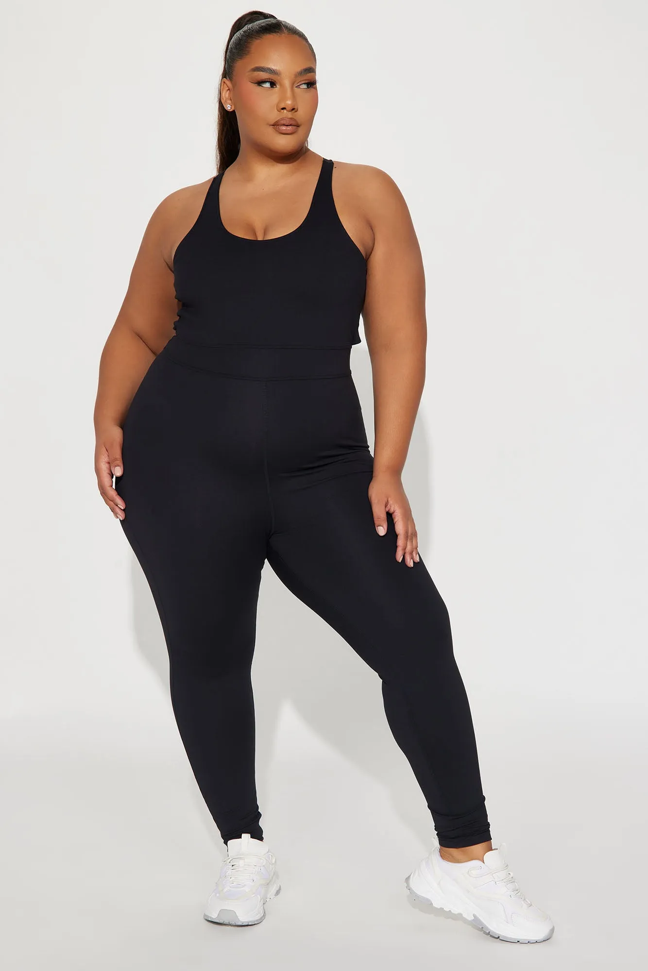 Balance Super Soft Active Jumpsuit - Black