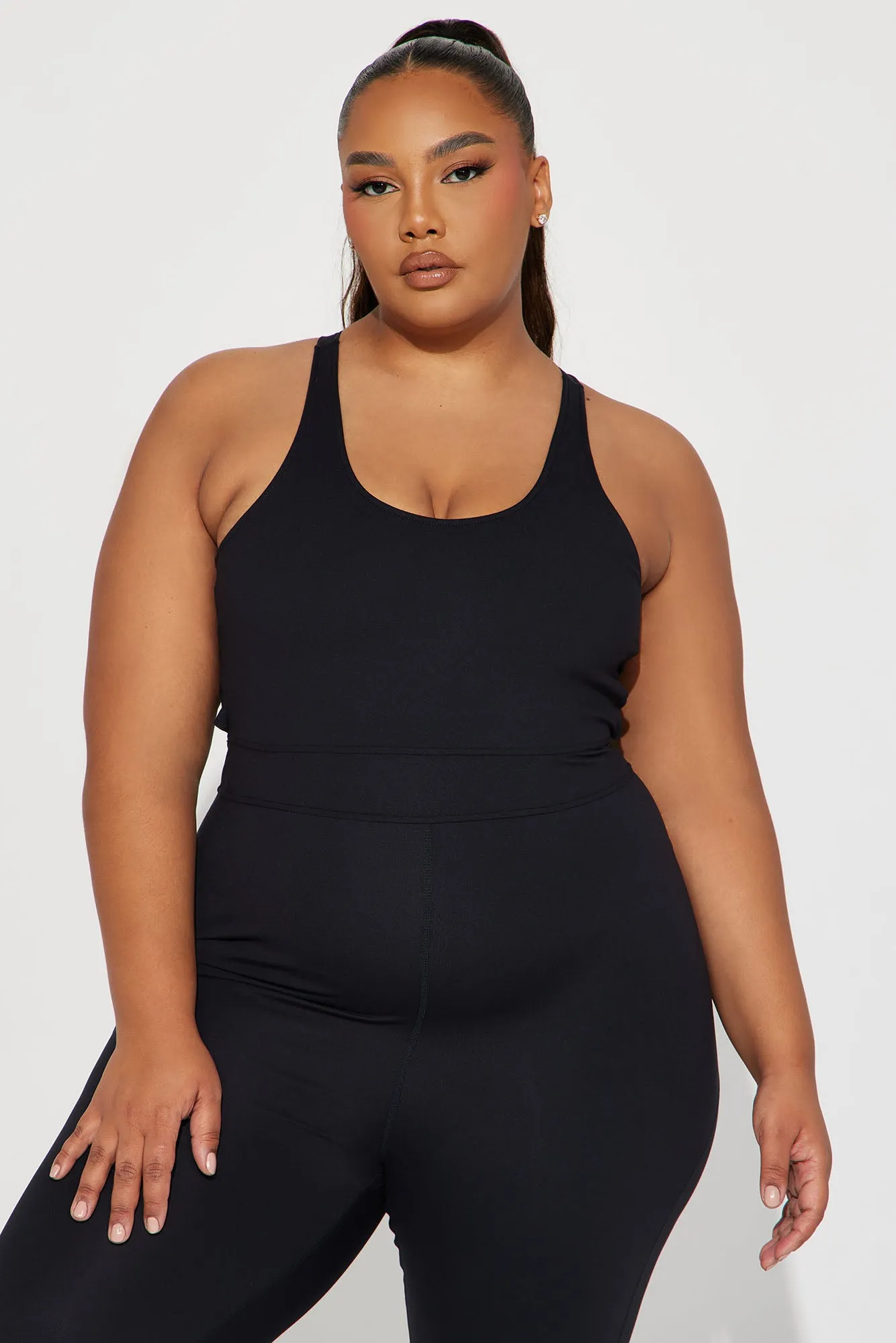 Balance Super Soft Active Jumpsuit - Black