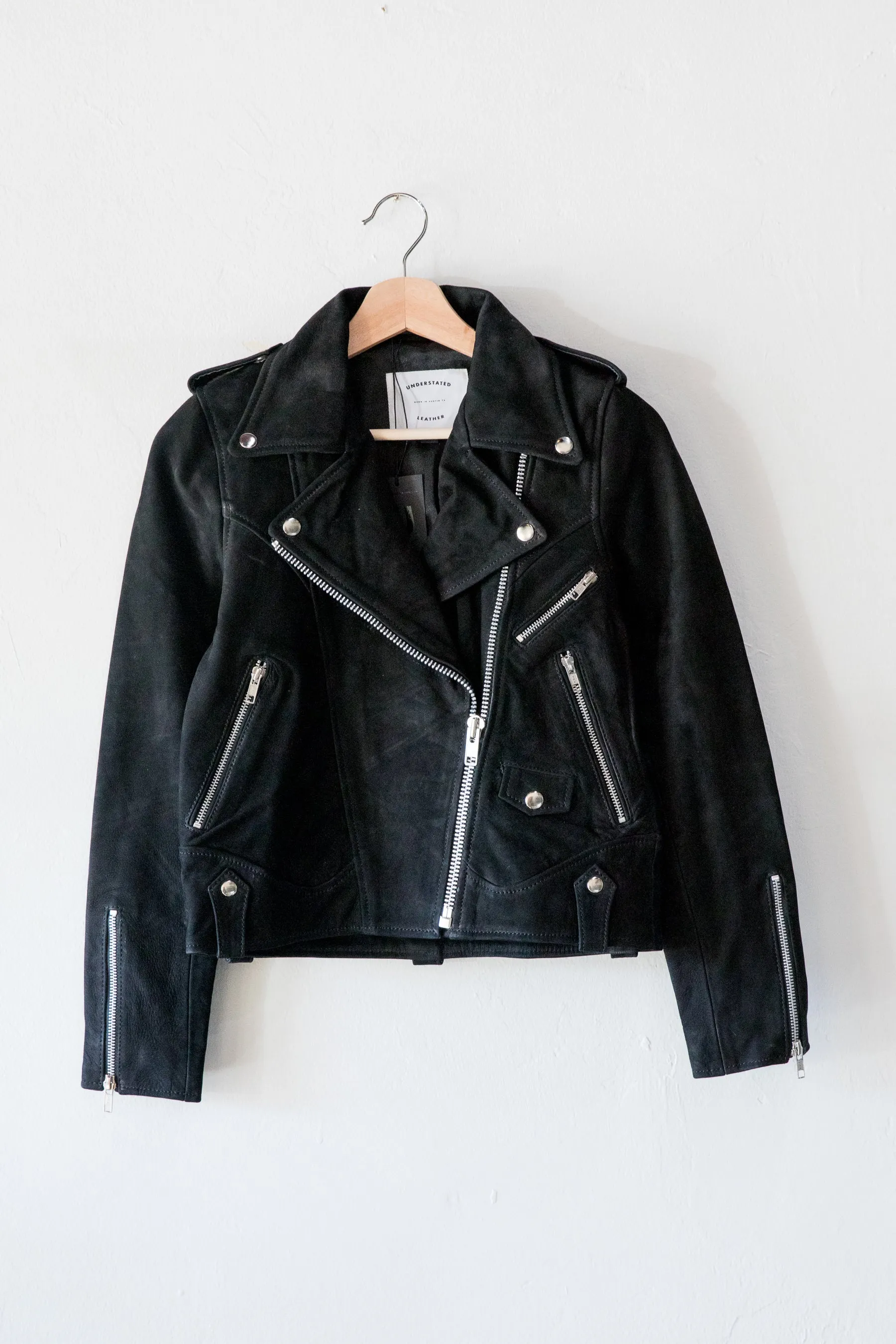 Black Afterglow Suede Jacket