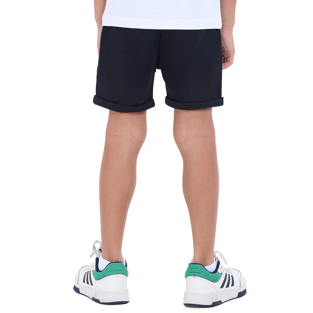 Boys summer Black Shorts