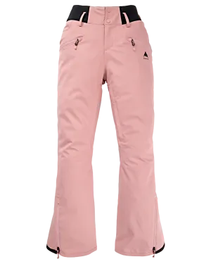 Burton Women's Marcy High Rise Stretch 2L Snow Pants - Powder Blush