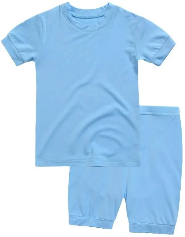 Colorful Sky Short Sleeve Pajamas