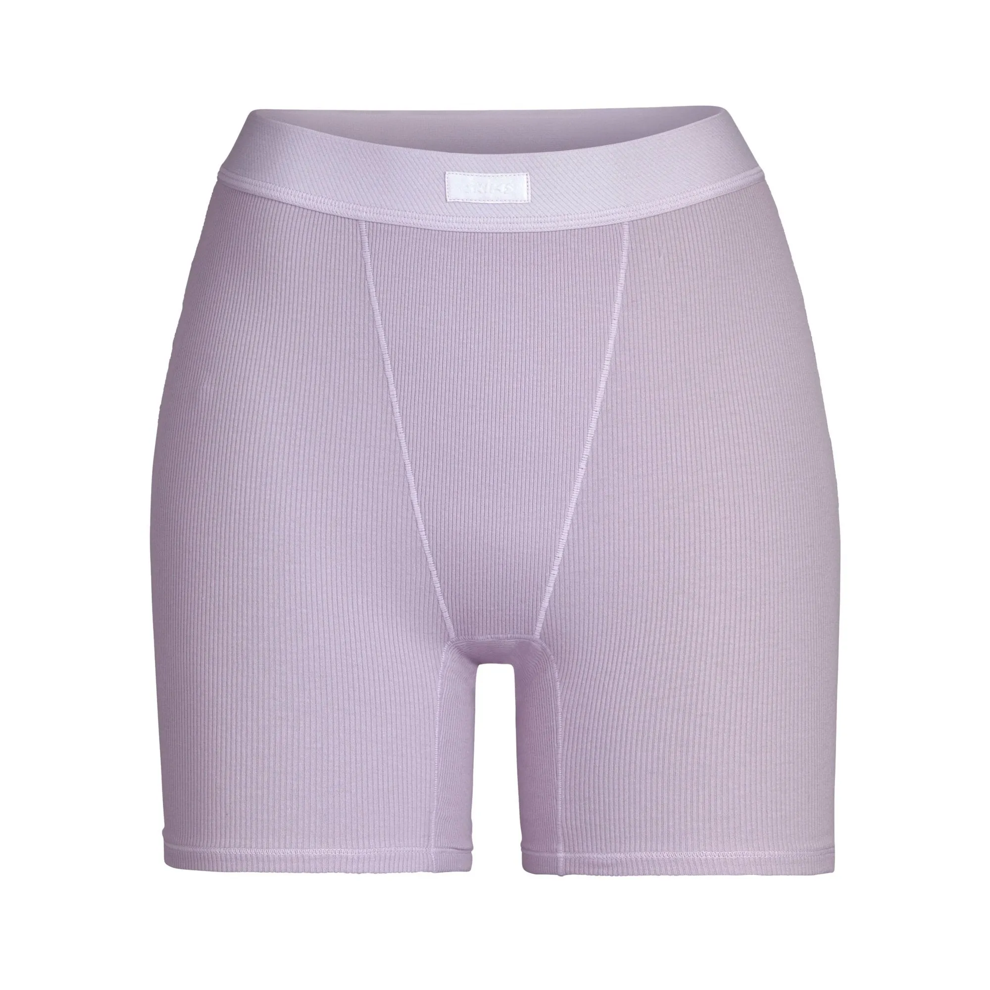 COTTON RIB BOXER | IRIS MICA