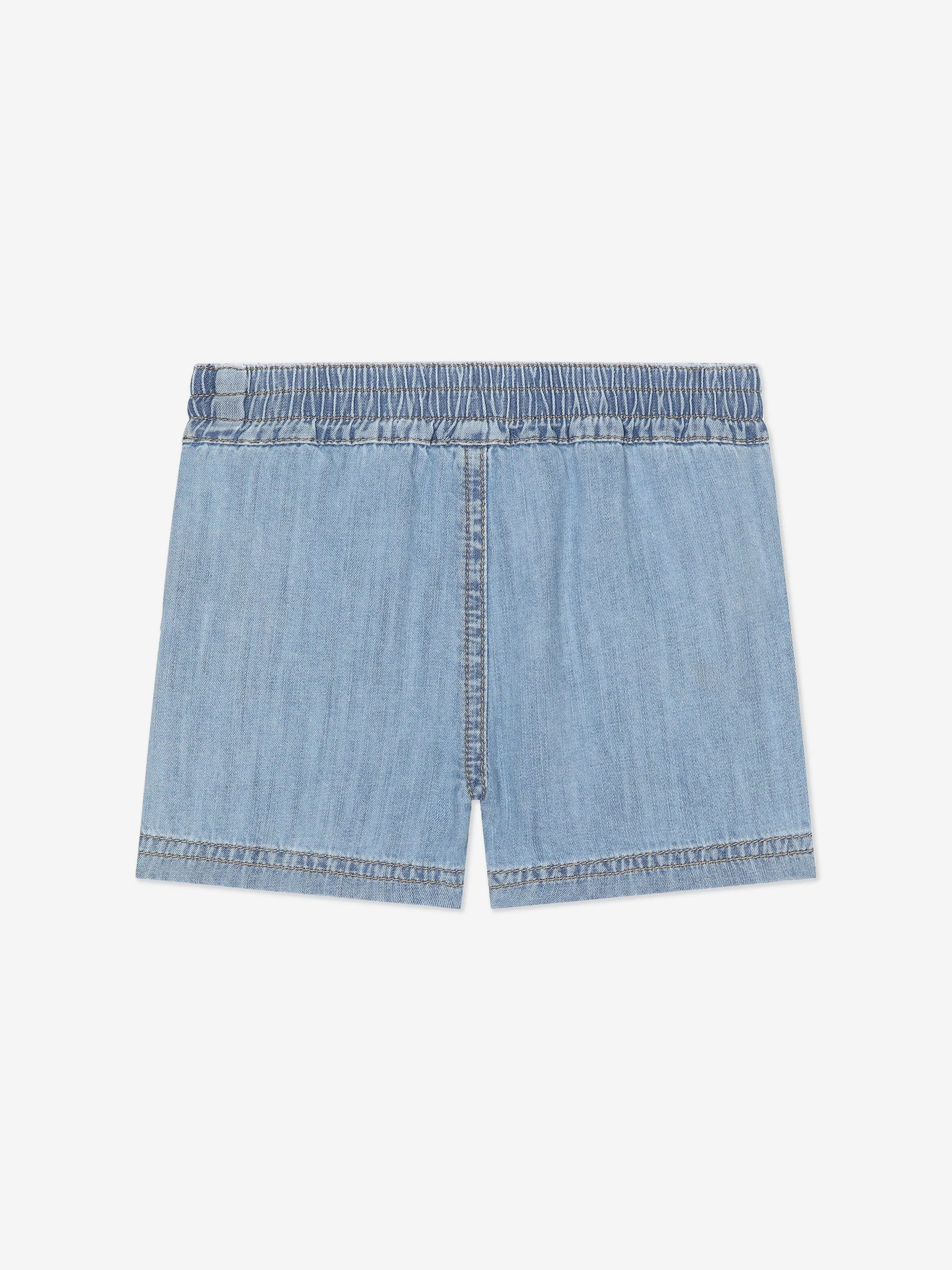 Dolce & Gabbana Baby Boys Chambray Shorts in Blue