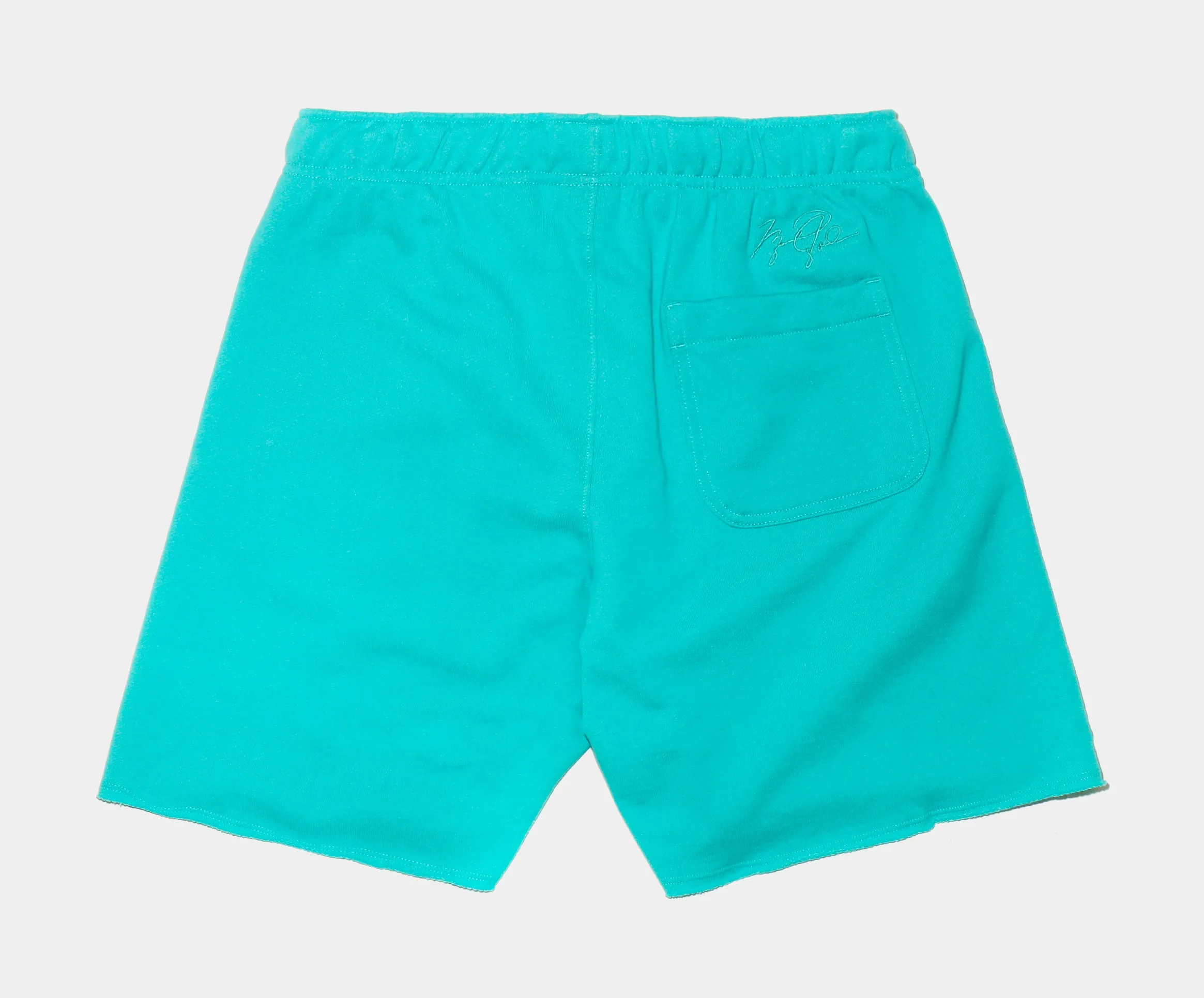 Essentials French Terry Shorts Mens Shorts (Teal Blue)