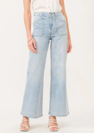 Fiona Super High Rise Wide Leg Jeans - New Vintage