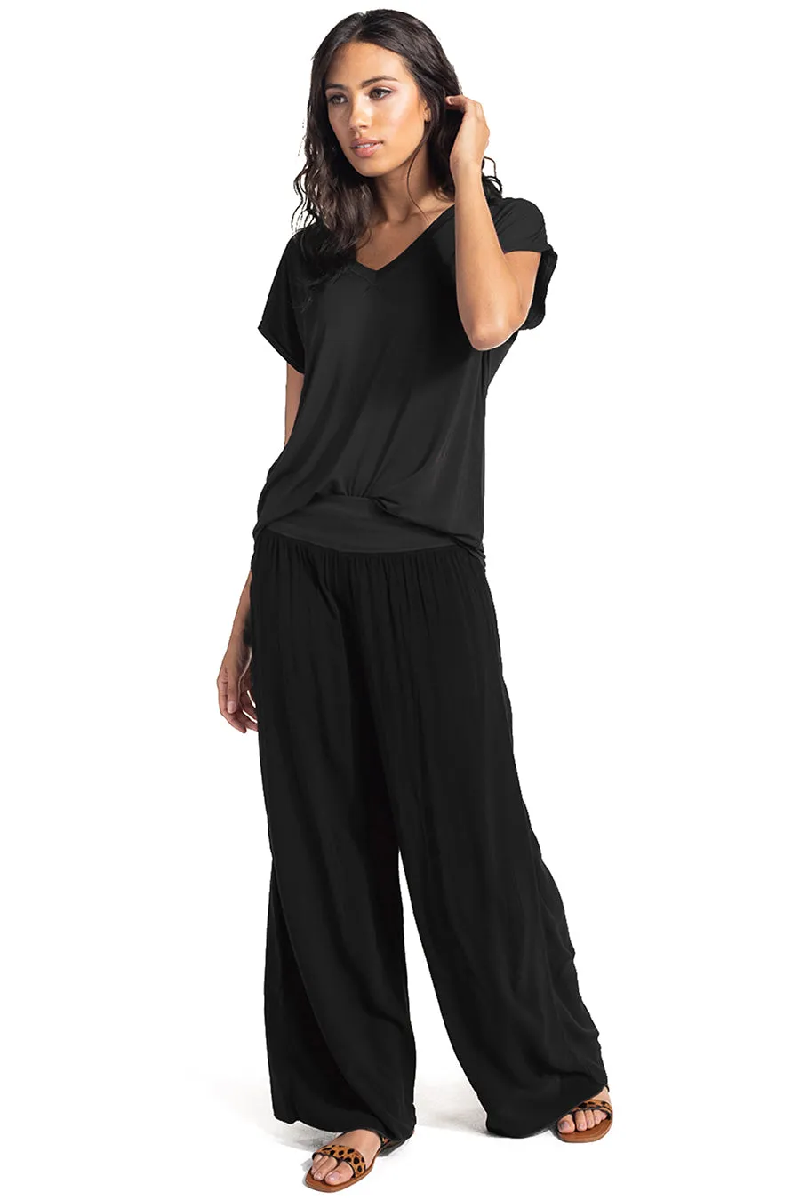 Flat Waist Pant