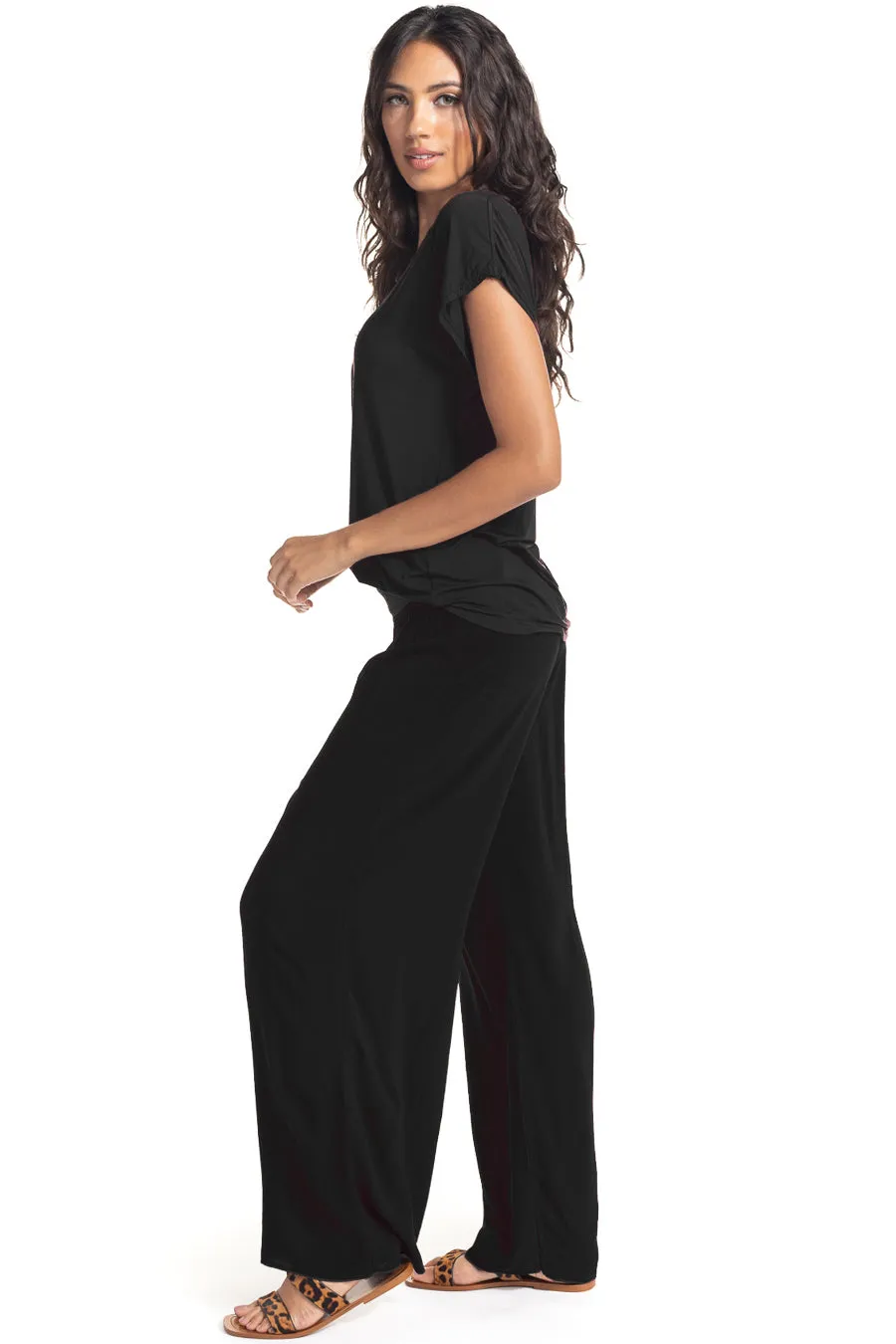 Flat Waist Pant