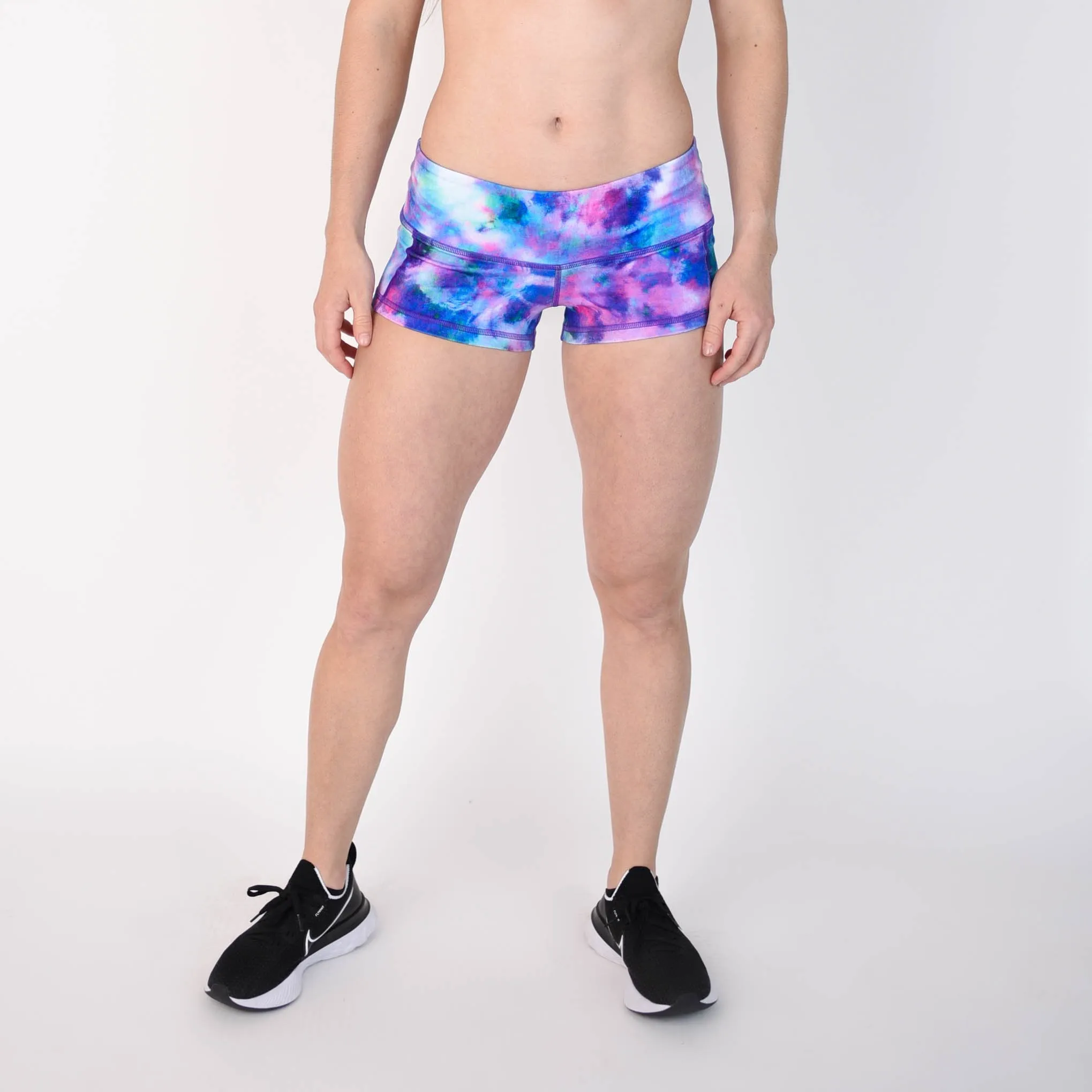 FLEO Shimmy Shimmer Shorts (Low-rise Contour)