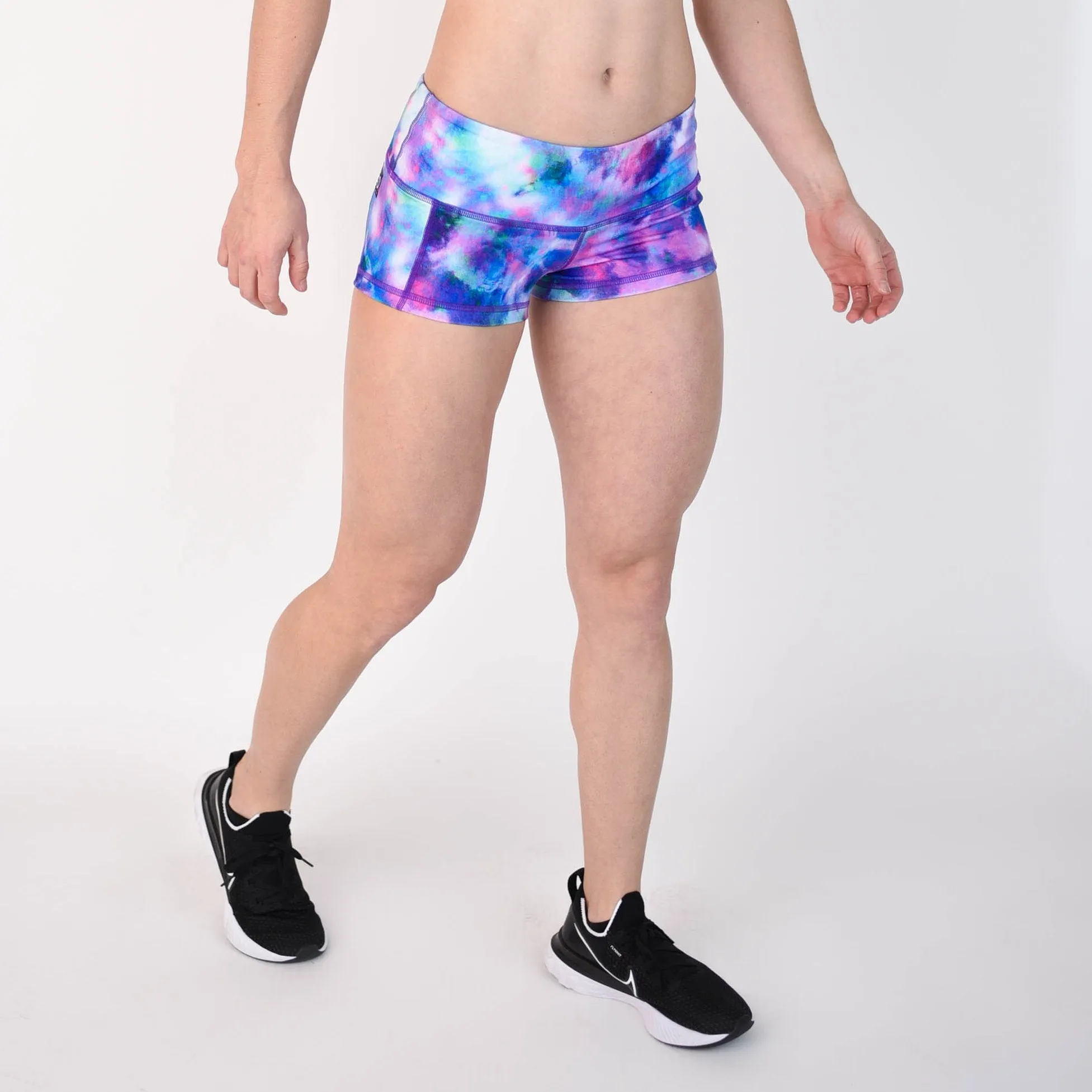 FLEO Shimmy Shimmer Shorts (Low-rise Contour)