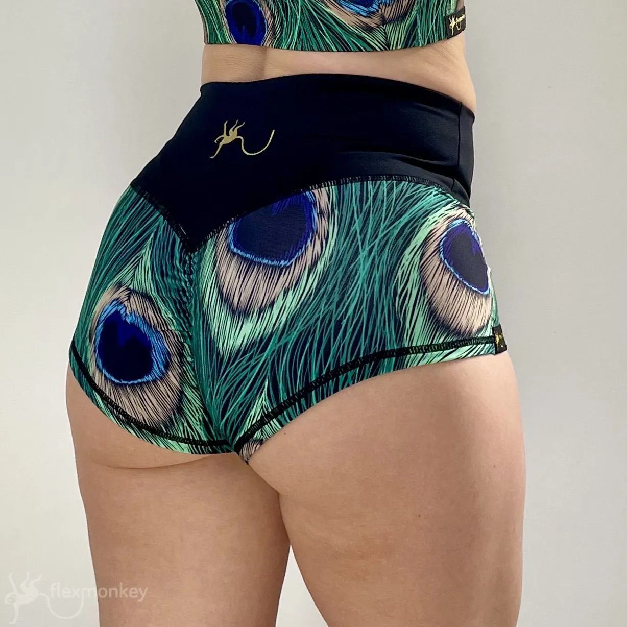 Flexmonkey Hotpants 'Peacock'