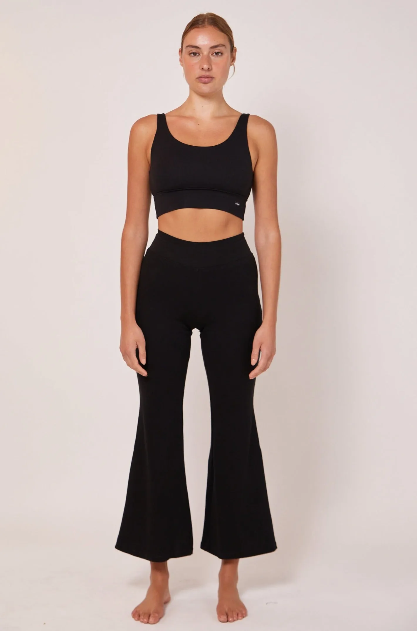 FRANNY FLARE PANTS - BLACK