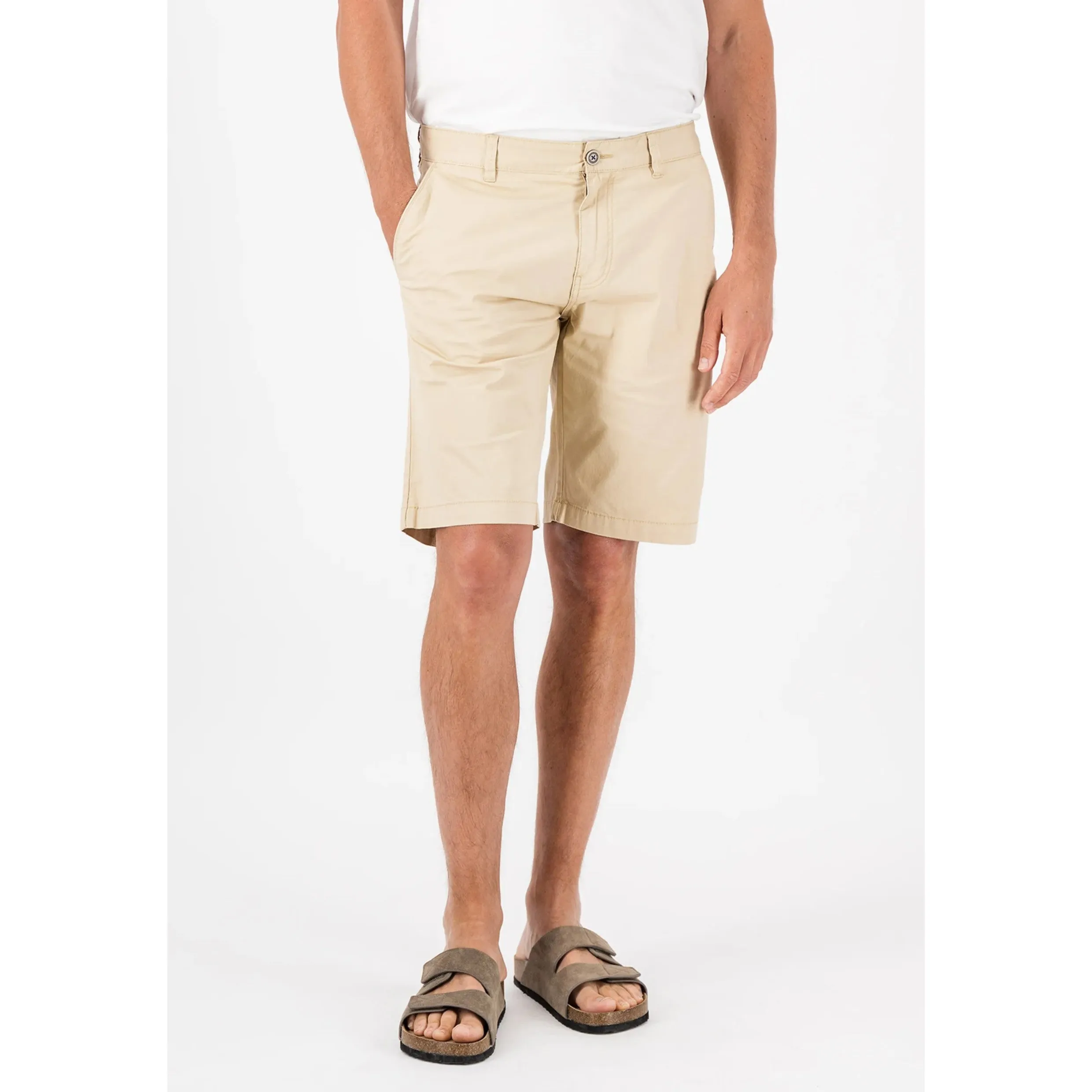 Fynch-Hatton Casual Fit Stretch Chino Shorts 14132810 Sand