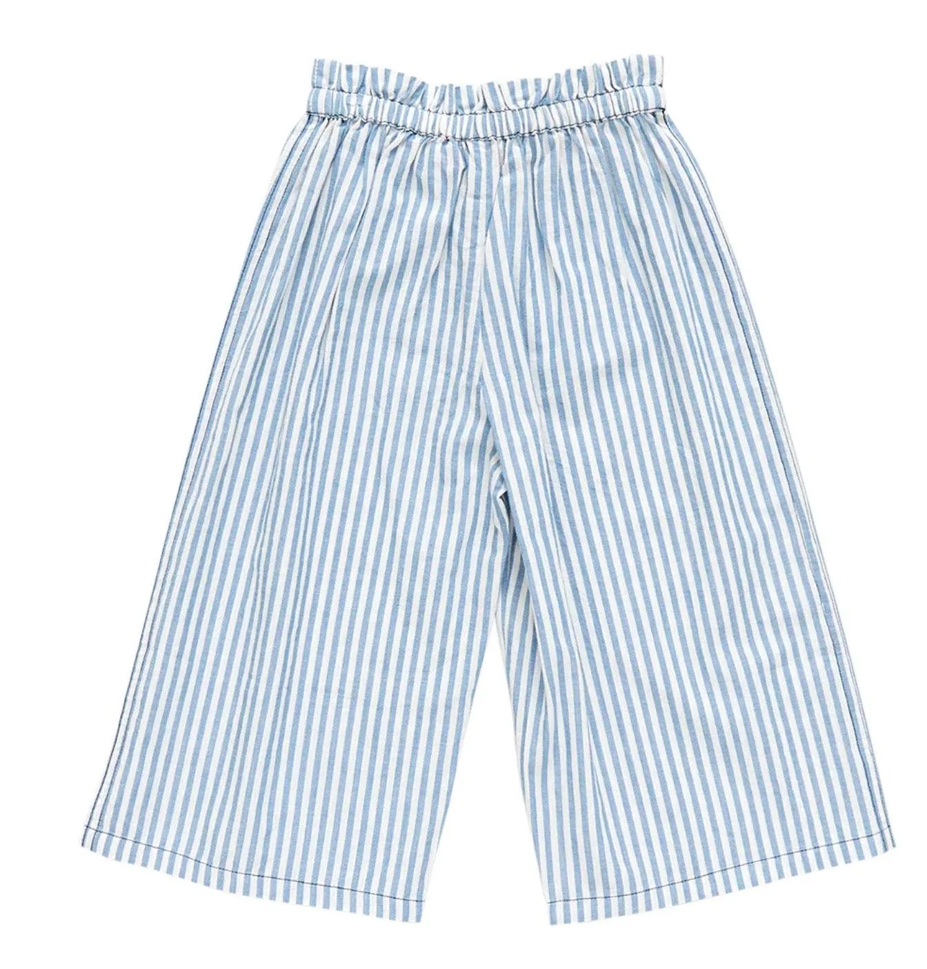 Girls Bottoms | Theodore Pant - Skinny Blue Stripe | Pink Chicken