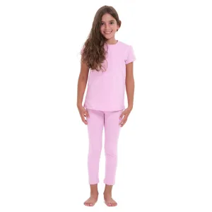 Girls summer pajama set Rose t-shirt   Pants