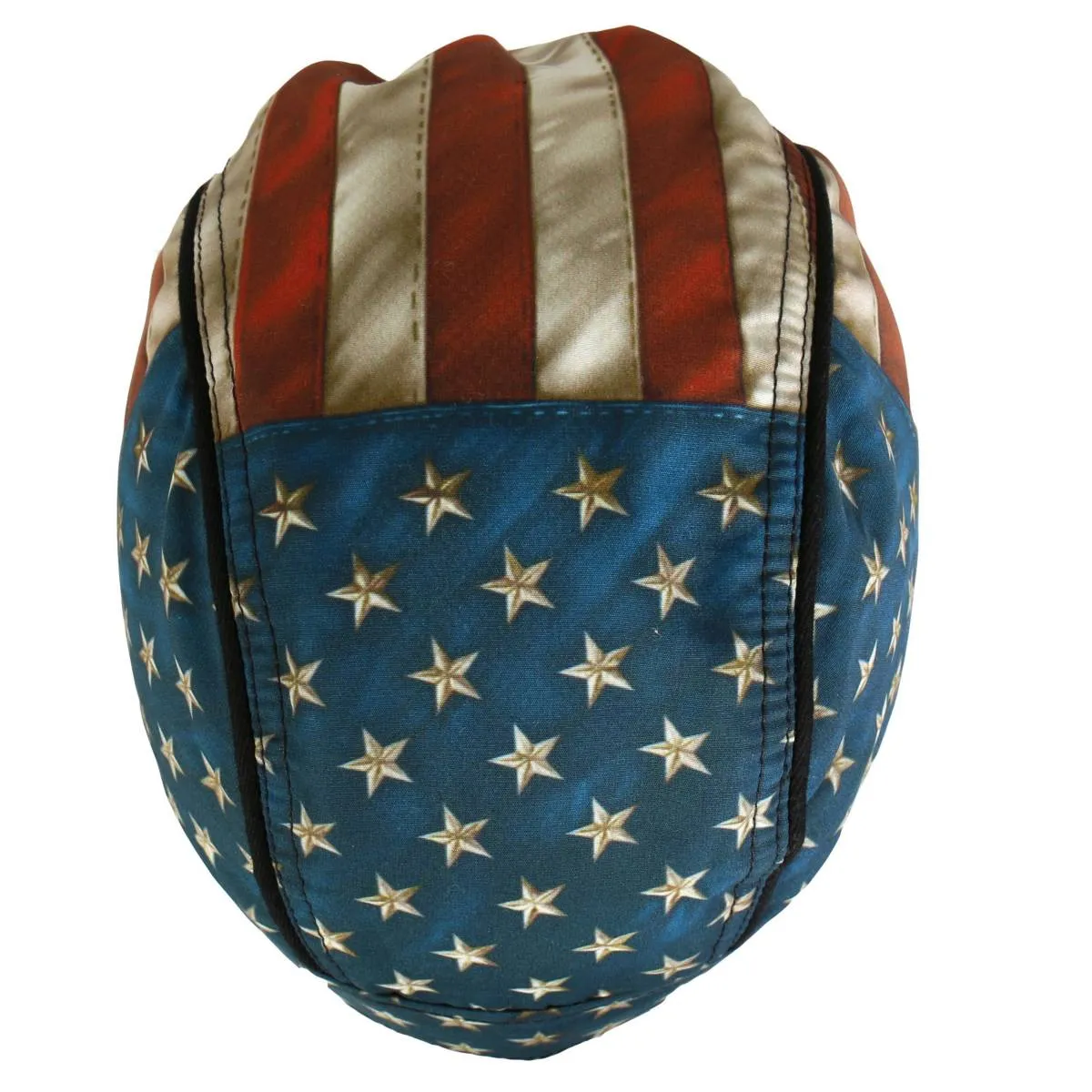 Hot Leathers HWH1088 Vintage American Flag Headwrap