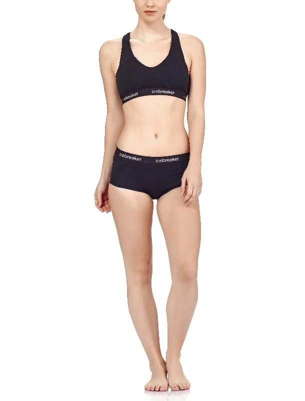 Icebreaker Sprite Hot Pants (Women's) Black