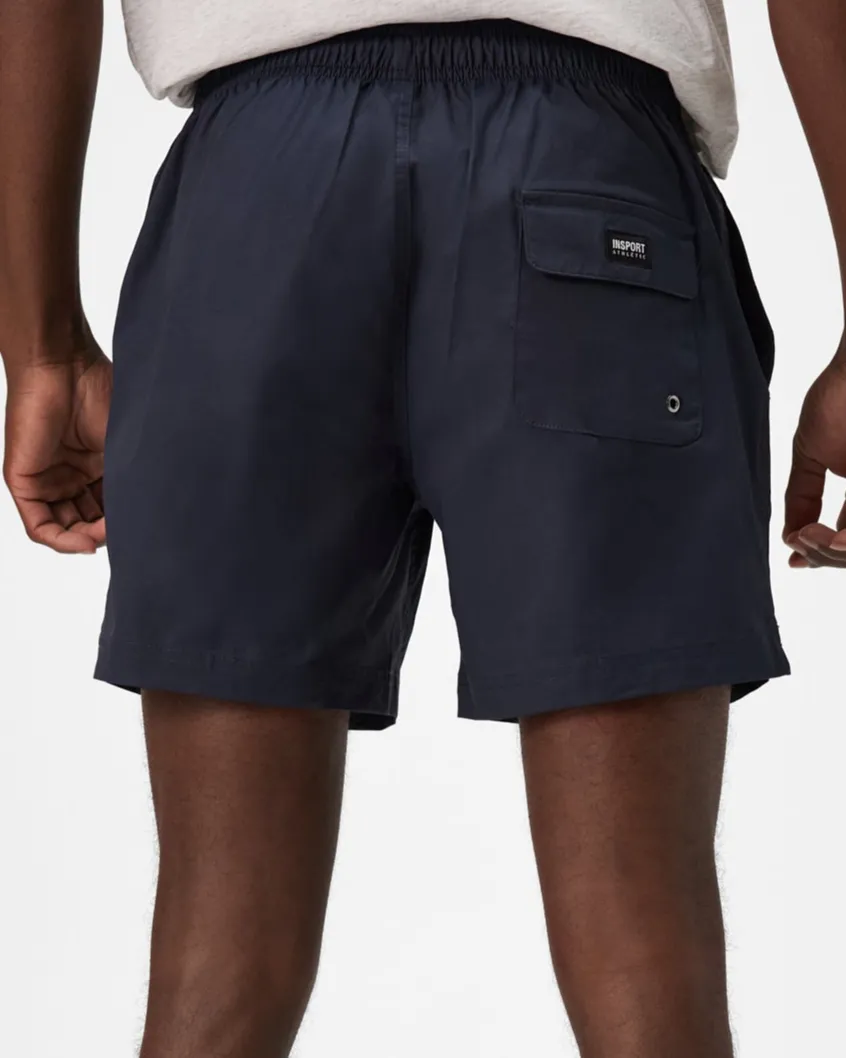 INSPORT MEN'S BONDI GYM NAVY SHORTS