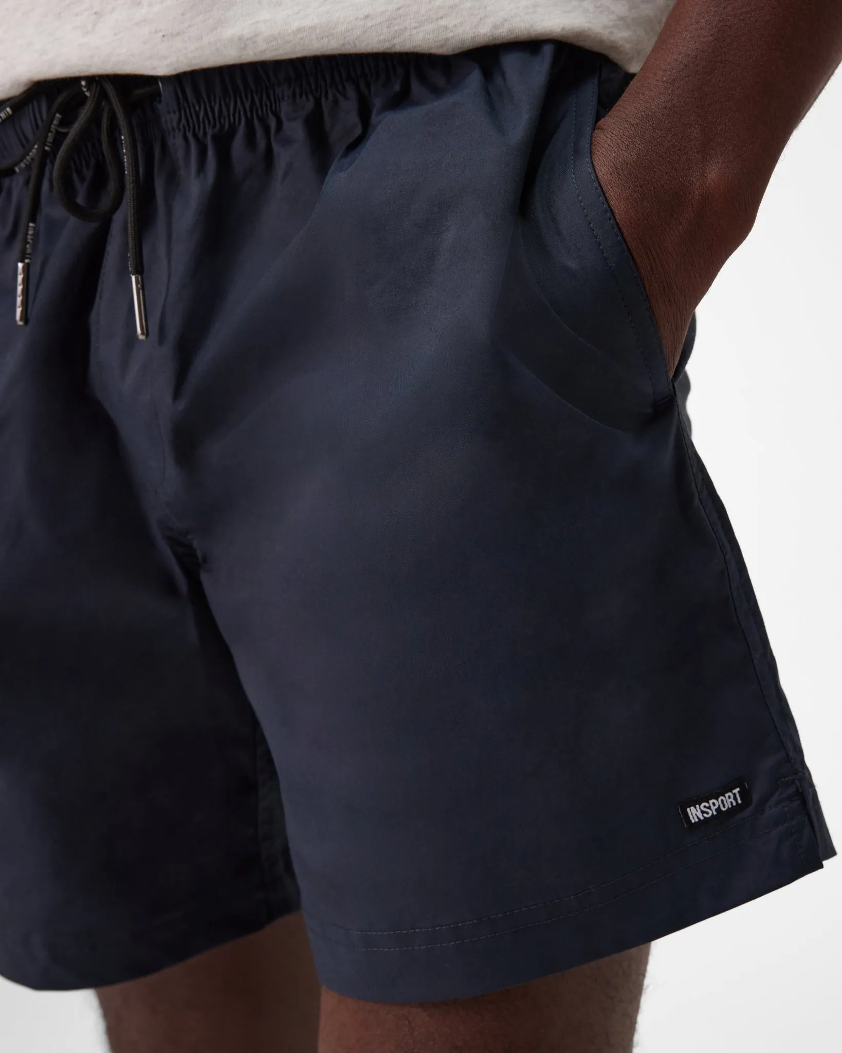 INSPORT MEN'S BONDI GYM NAVY SHORTS