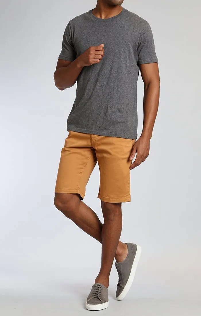 JACOB SHORTS IN ALMOND TWILL