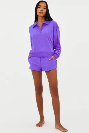 Kiara Short Ultra Violet Terry