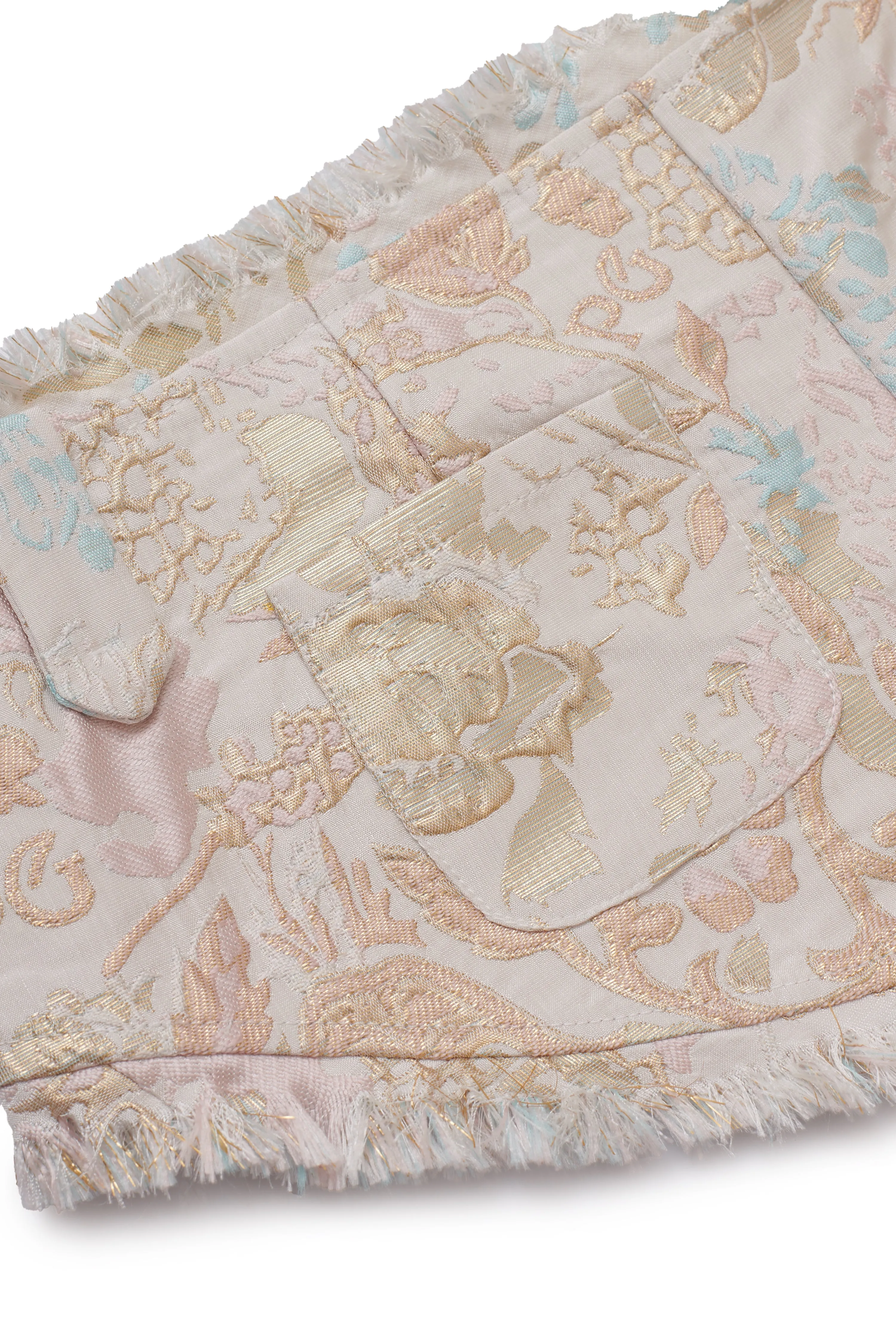 Kracken Hotpants Floral Brocade