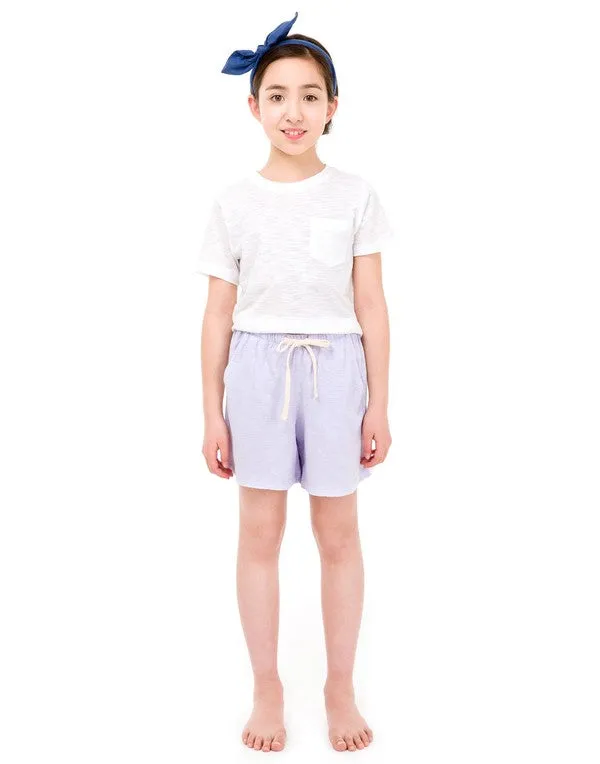 Lavender Cotton Shorts