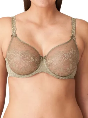 Madison Full Cup Seamless Bra - Golden Olive