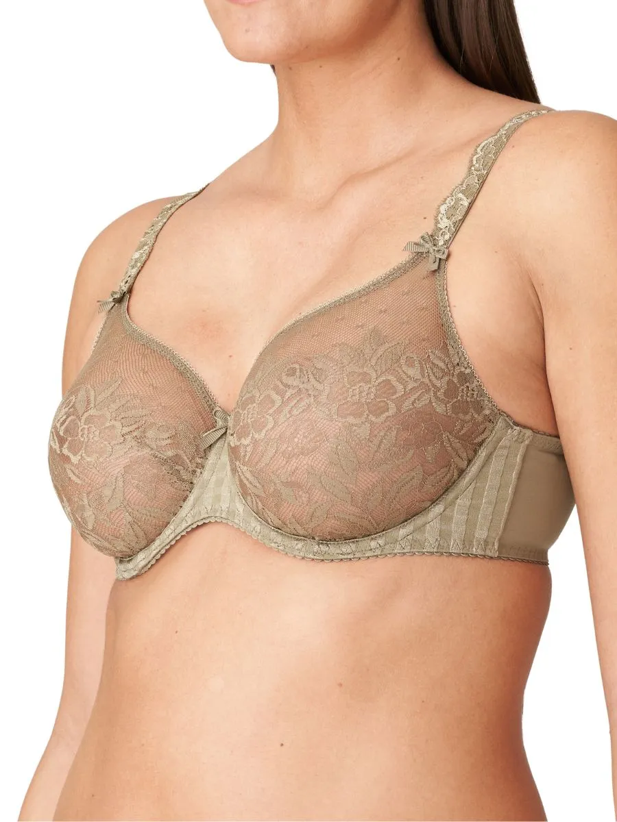 Madison Full Cup Seamless Bra - Golden Olive