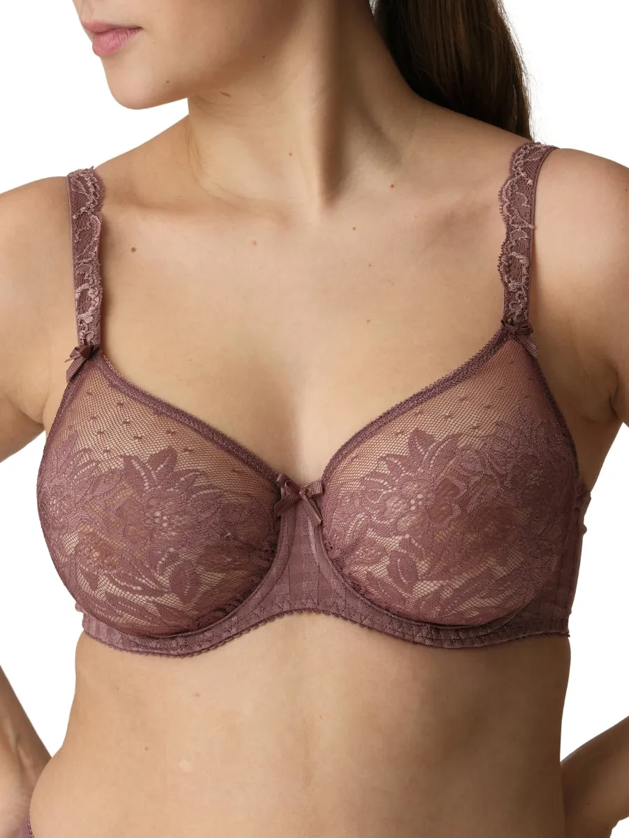 Madison Full Cup Seamless Bra - Satin Taupe