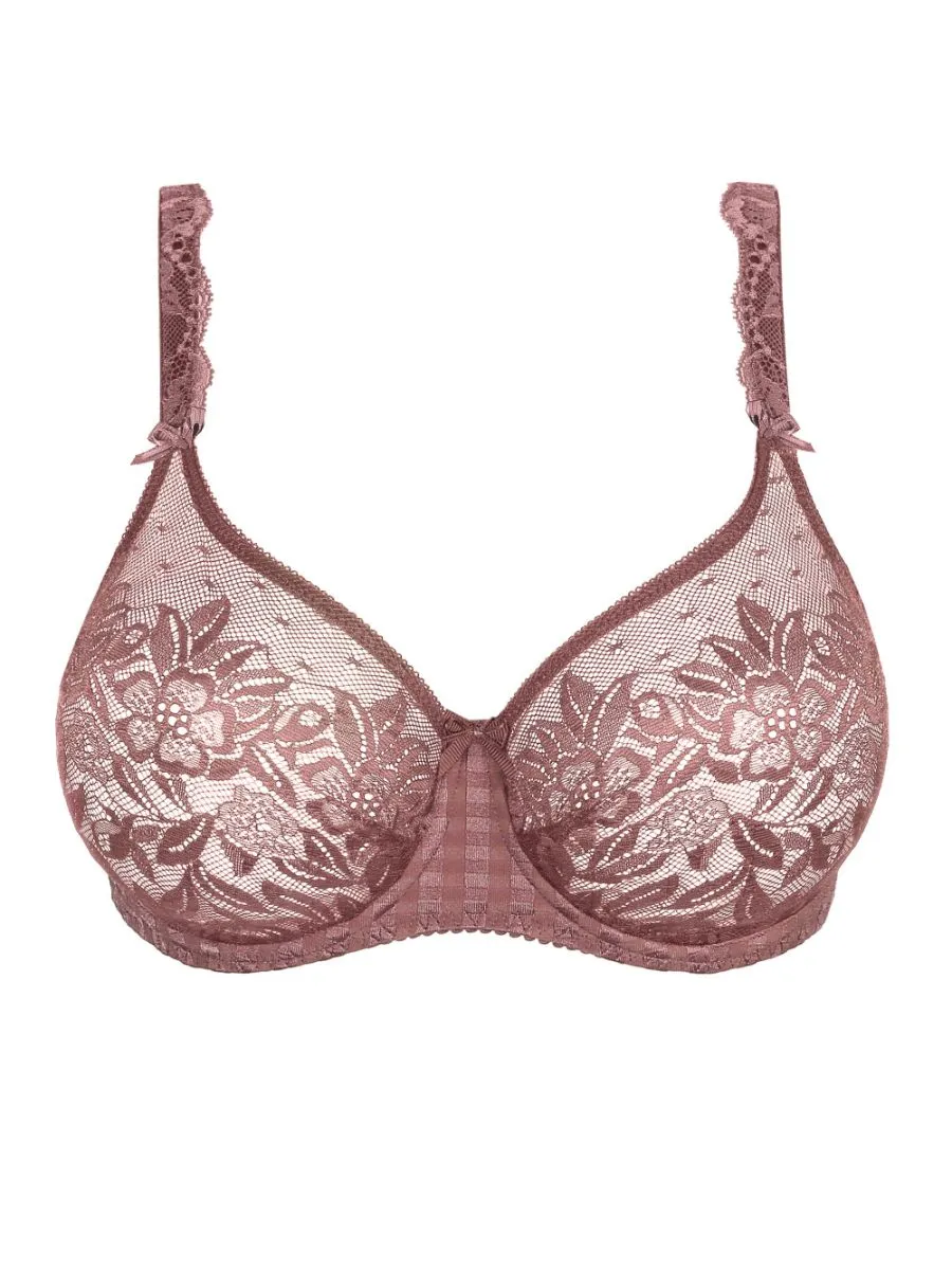 Madison Full Cup Seamless Bra - Satin Taupe