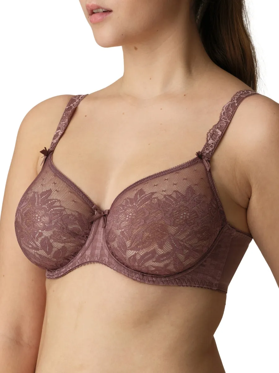 Madison Full Cup Seamless Bra - Satin Taupe