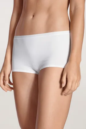 Natural Comfort Shorty Regular Cut White