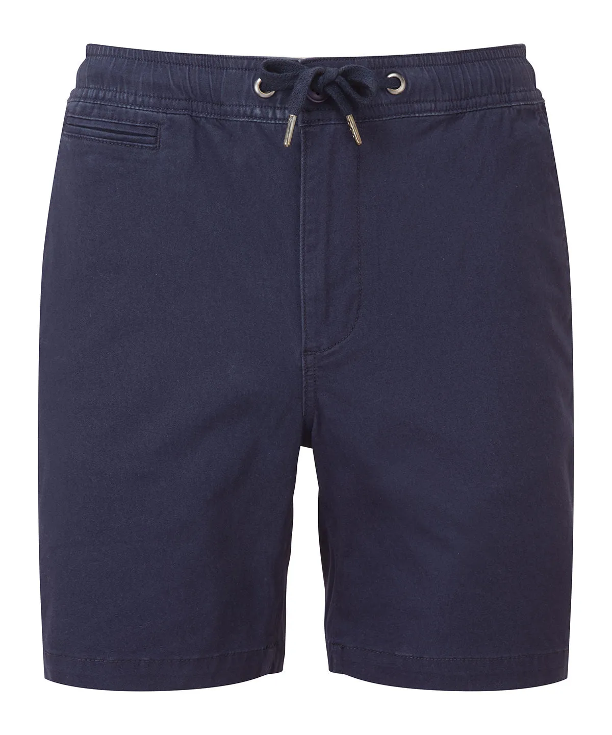 Navy - Men’s drawstring chino shorts