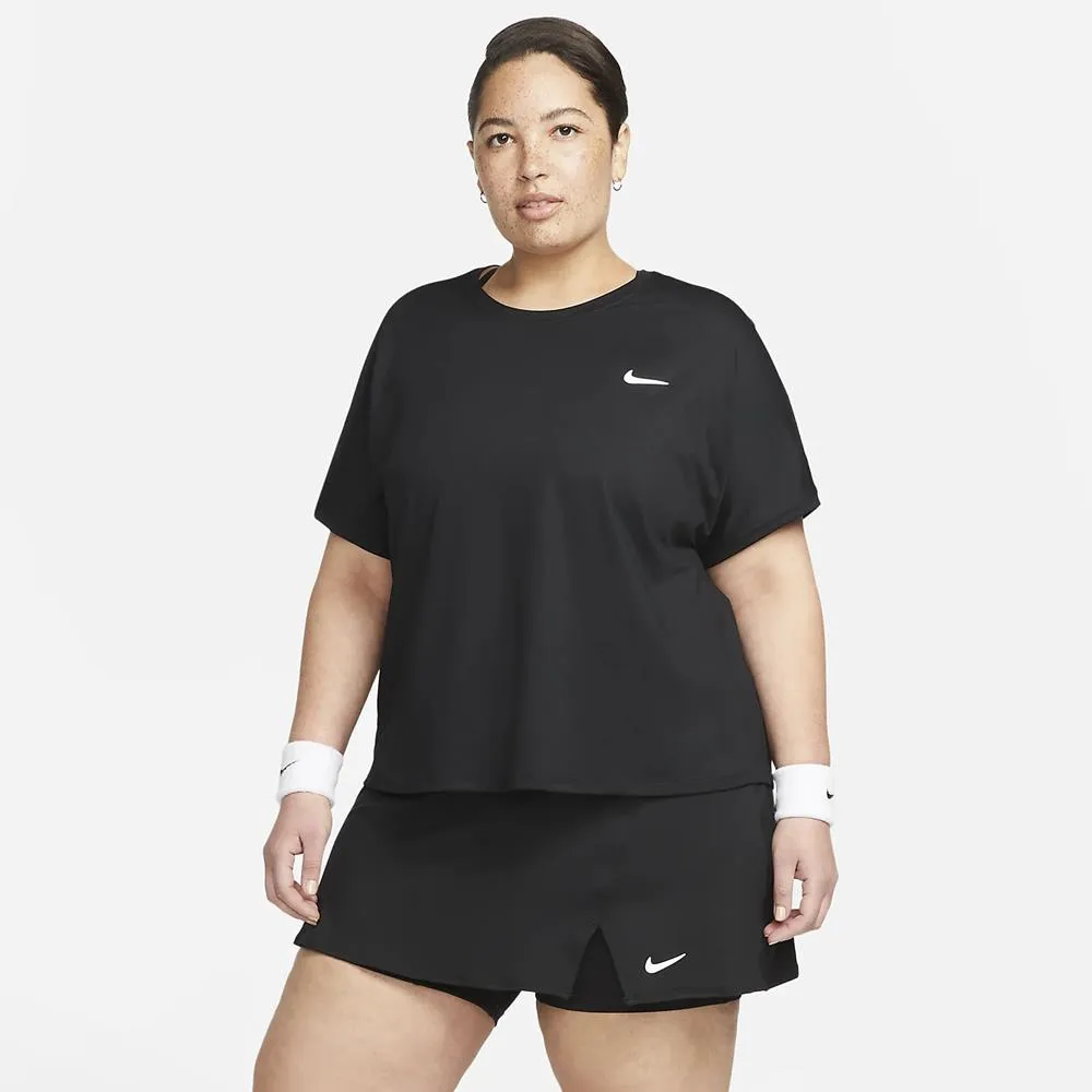 Nike Women's Victory Straight Plus Sized Skirt - Black